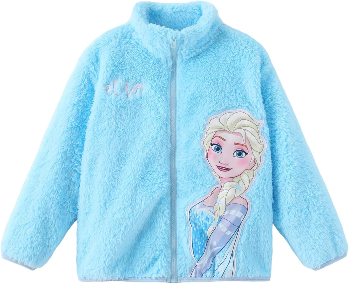 Disney Stitch Frozen Elsa Minnie Mickey - Chaqueta de forro polar p...