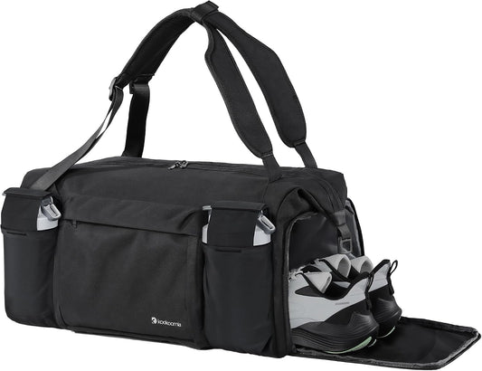 Bolsa de gimnasio Kookoomia con compartimento para zapatos y bolsil...
