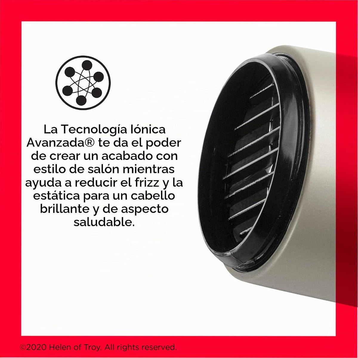 Revlon 1875 W Secador de pelo turbo voluminizador | Diseñado para m...