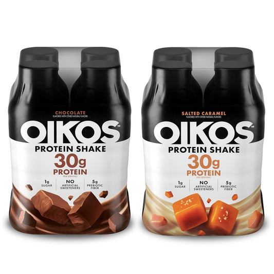 Oikos Batido de proteínas, paquete variado exclusivo, 1.06 onzas de...