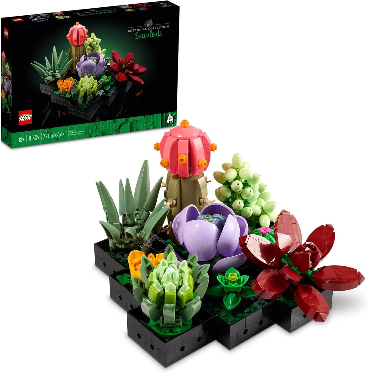 LEGO Suculentas Botánicas 10309 | Regalo de regreso a clases para e...