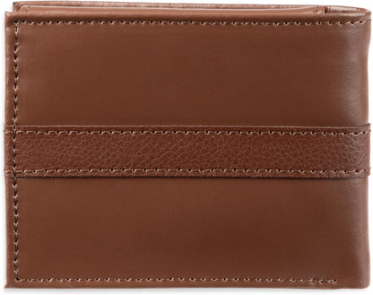 Tommy Hilfiger Cartera Passcase para hombre con ventana de identifi...