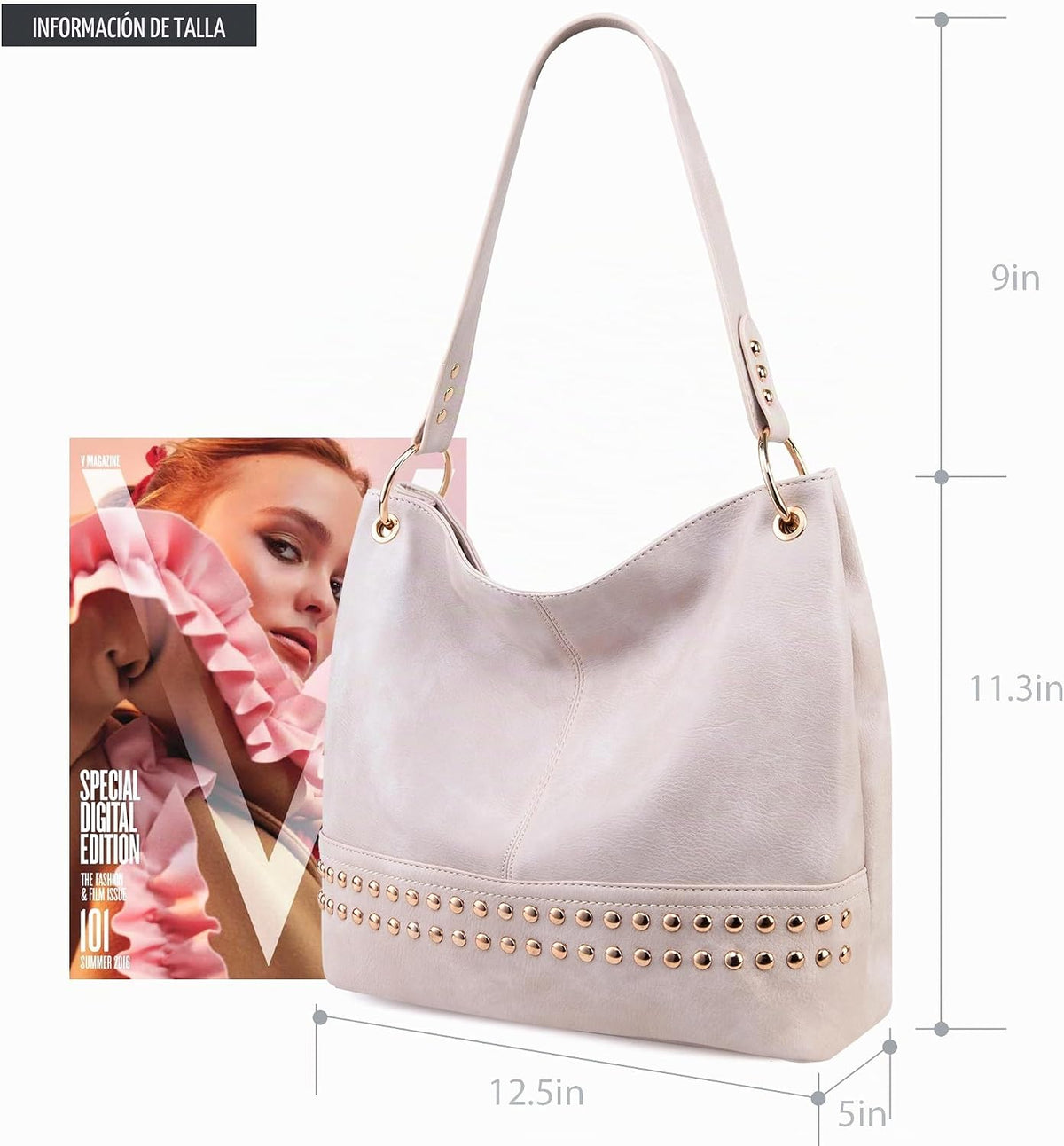 Carteras para mujer, bolsos hobo para mujer, bolso de hombro holgad...