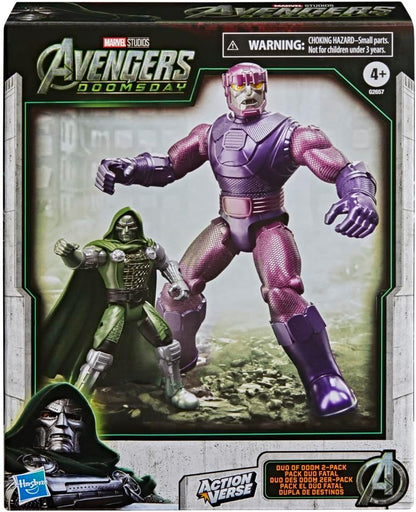 Marvel ActionVerse Duo of Doom - Paquete de 2 | Juego de figuras de...
