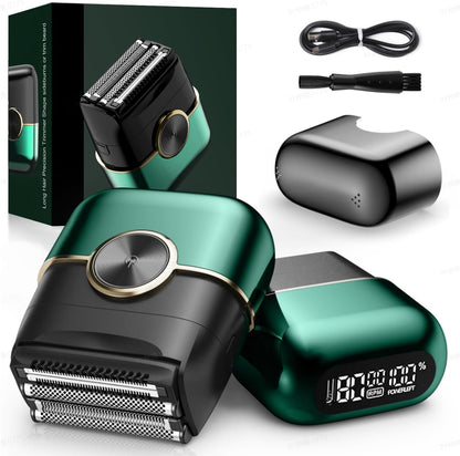 Afeitadoras eléctricas para hombres: 4 cuchillas flotantes y pantal...