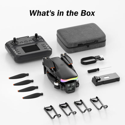 F417PRO Drone con cámara 1080P para adultos y niños, mini dron con...