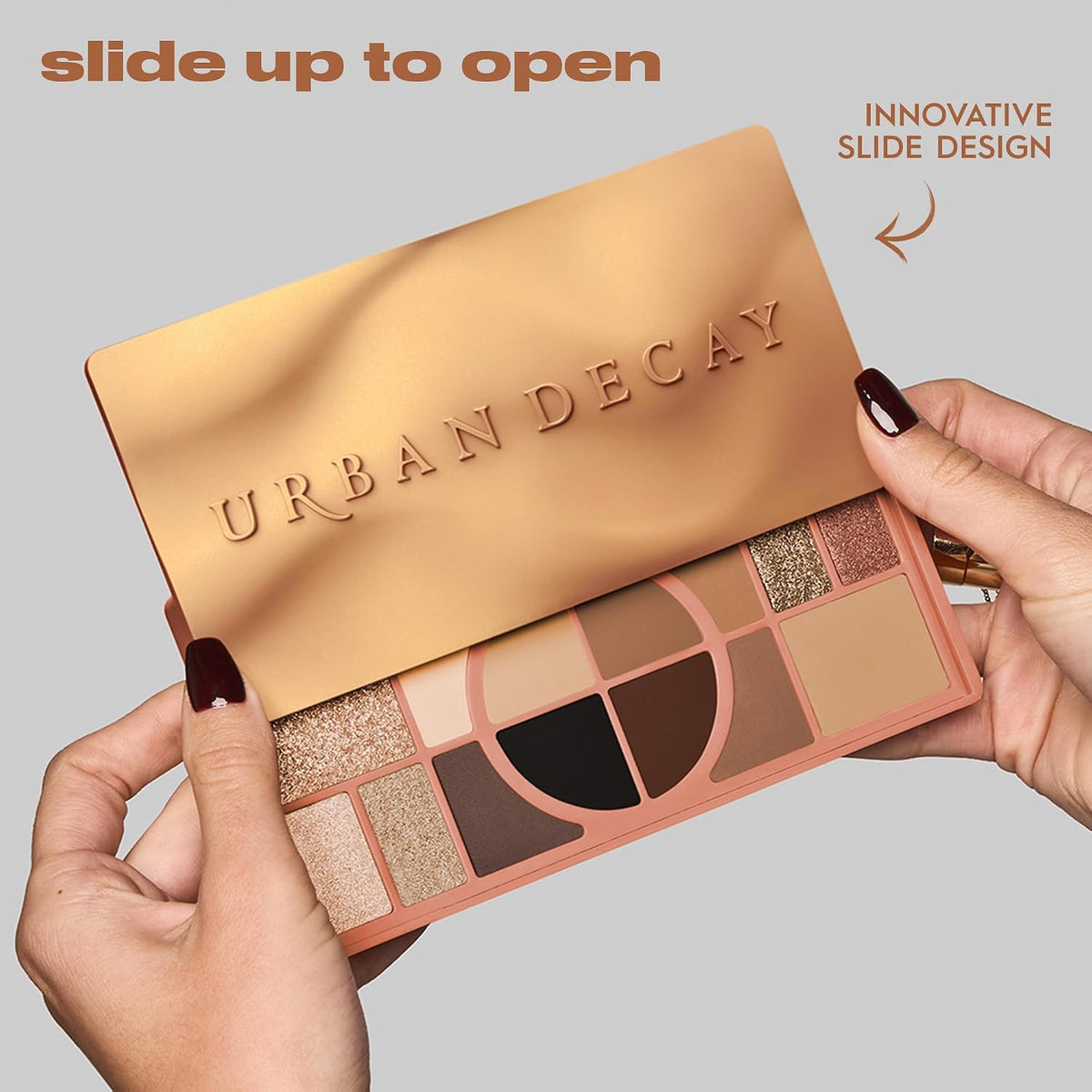 Urban Decay Paleta de sombras de ojos con forma desnuda, paleta neu...
