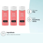 Neutrogena Body Clear Gel de baño para acné, pomelo rosa, fórmula d...