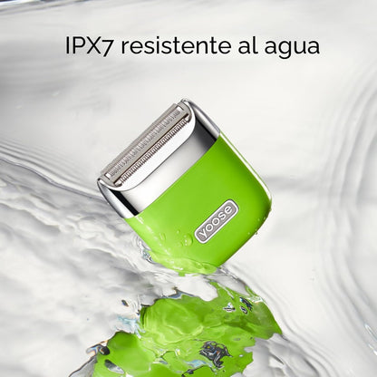 yoose Maquinillas de afeitar eléctricas para mujer, recortadora de...