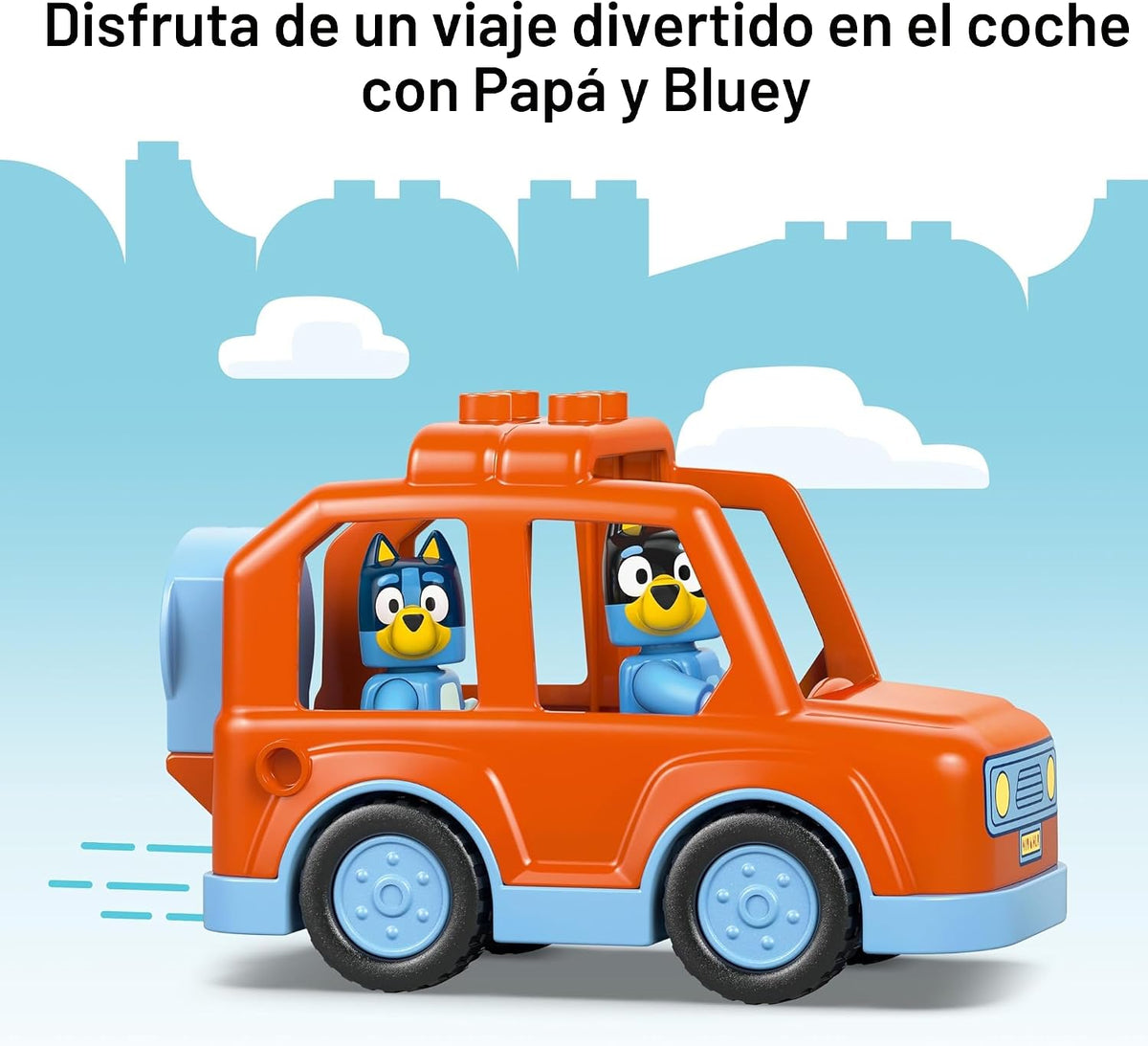 LEGO DUPLO Bluey Ice Cream Trip with Bluey - Juguete para niños peq...