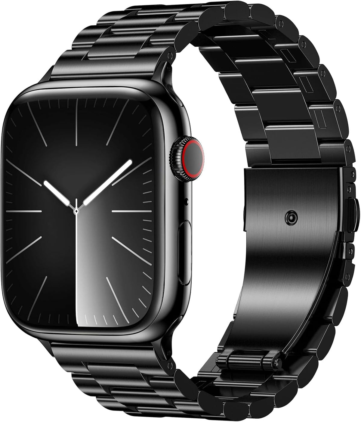 EPULY Correa de metal compatible con Apple Watch para hombres, no r...