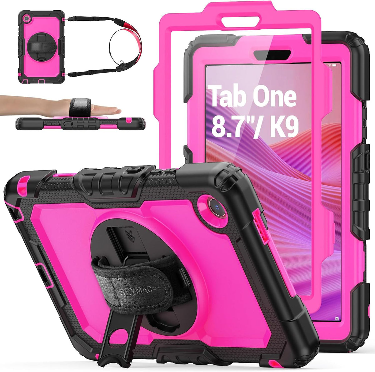 SEYMAC stock Funda para tablet Lenovo Tab One \/ K9 (TB305FU) 8.7 p...