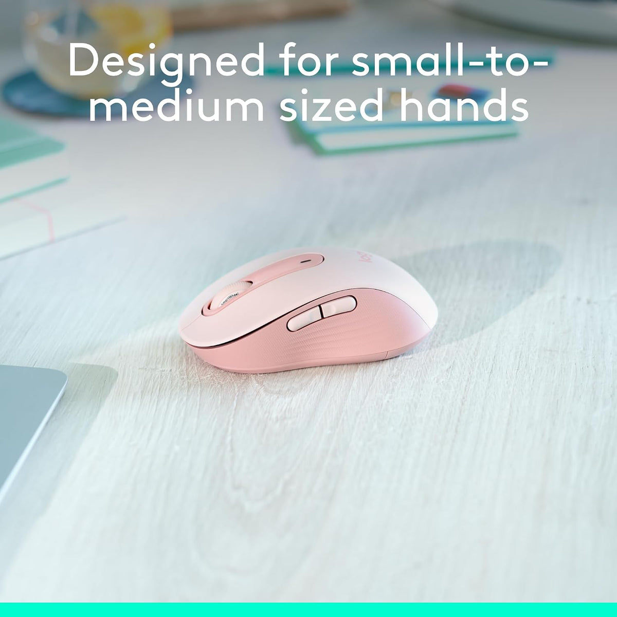 Ratón inalámbrico Logitech Signature M650 para manos pequeñas y med...