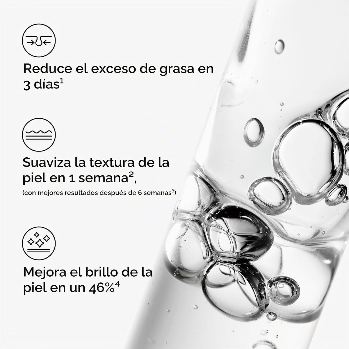 The Ordinary Niacinamida 10% + Zinc 1%, sérum suavizante para piele...