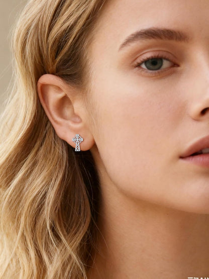 ChicSilver Pendientes celtas para mujer de plata de ley hipoalergén...