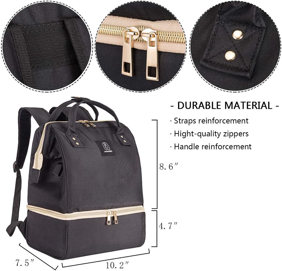 MOMIGO Mochila para extractor de leche, bolsa enfriadora y resisten...