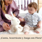 GUND Baby Flora Bunny Juguete musical interactivo animado para bebé...