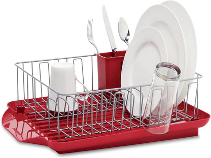 Farberware Escurreplatos Clásico Grande Resistente al Óxido con Org...