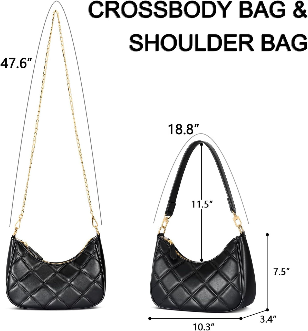 KKXIU Bolso de hombro para mujer, lindos bolsos y bolsos hobo | Bol...