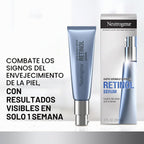 Neutrogena Suero facial de retinol para reparación rápida de arruga...