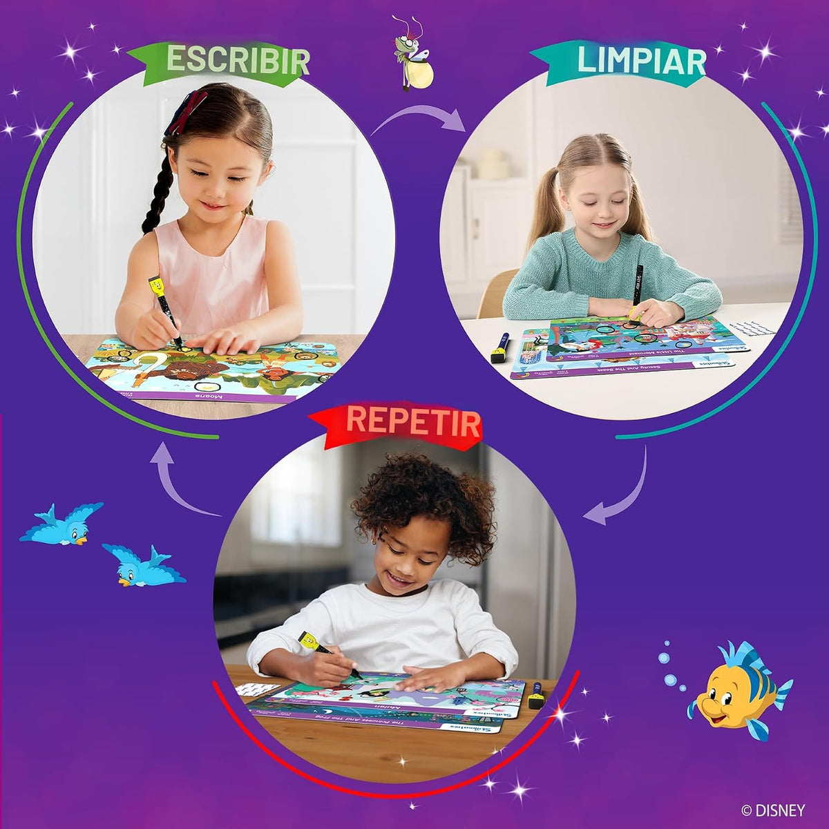 Skillmatics Search and Find - Princesa Disney, regalo de Navidad pa...