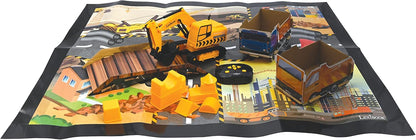 LEXiBOOK, Excavadora RC Crosslander, RCP30 | Pala automática, alfom...