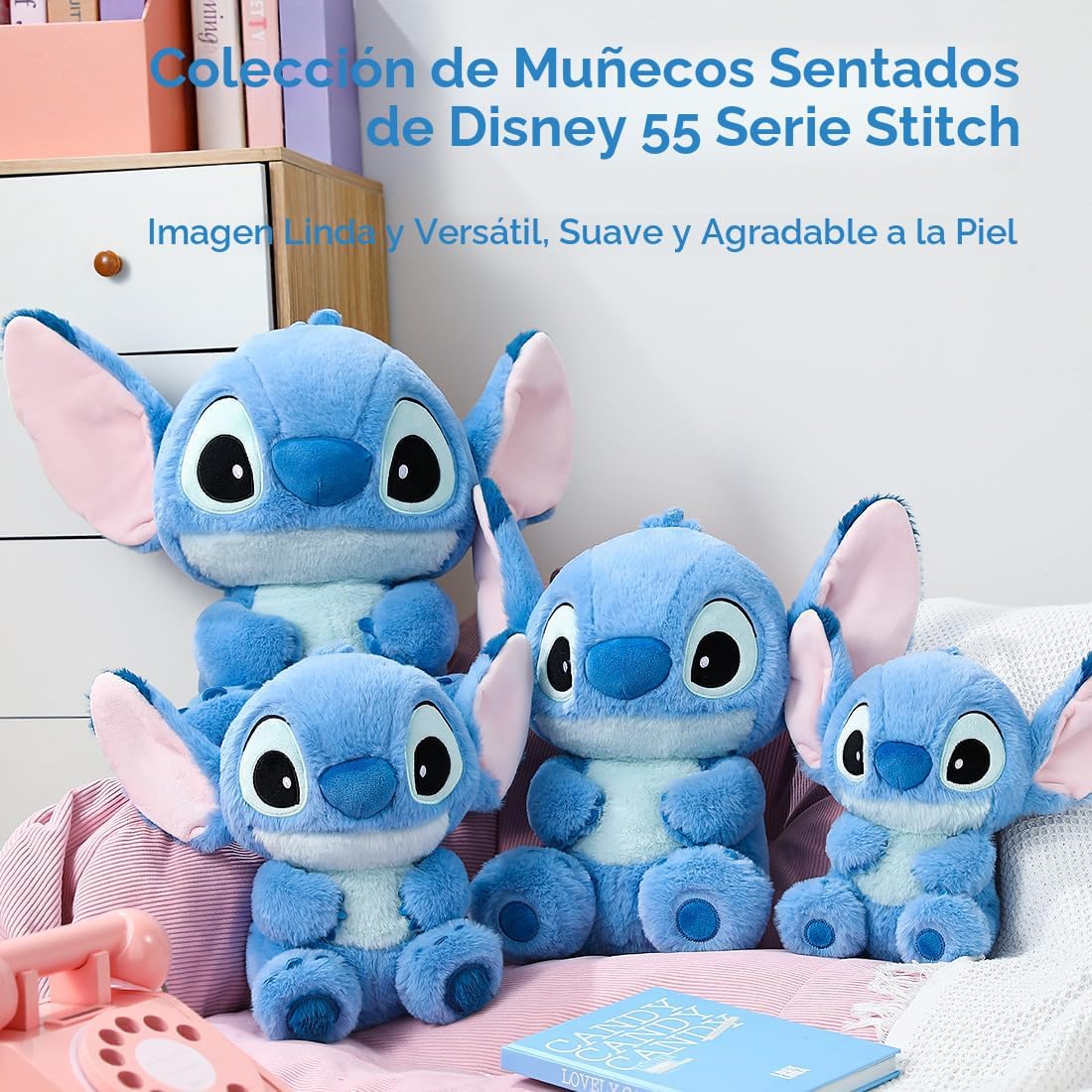 MINISO - Animal de peluche de Disney de 16 pulgadas, colección de j...