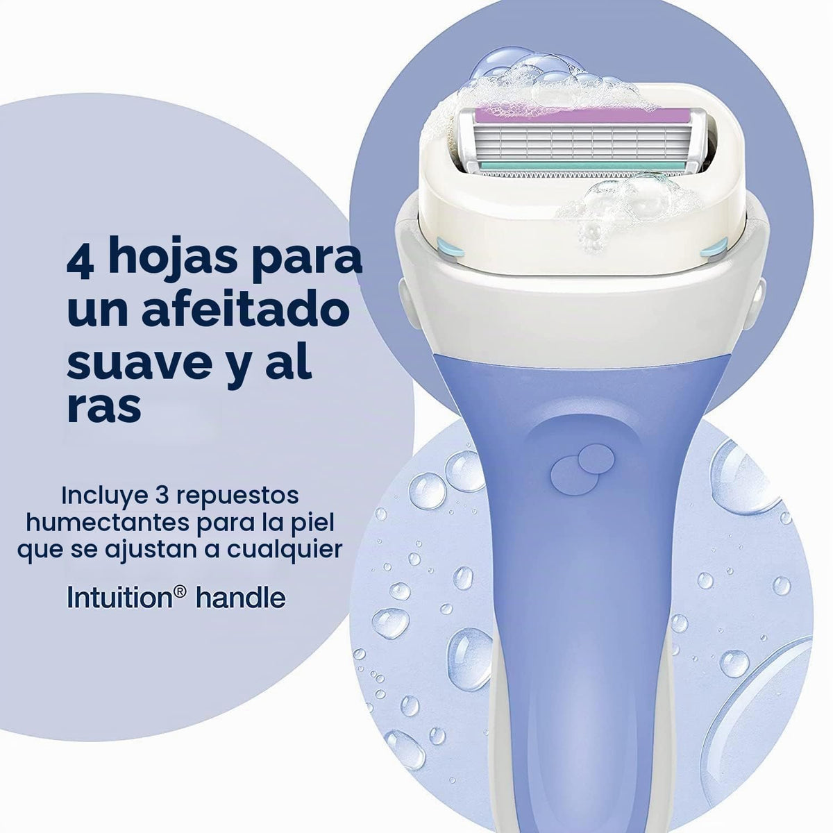 Schick Intuition Pure Nourishment con manteca de cacao orgánica 12...