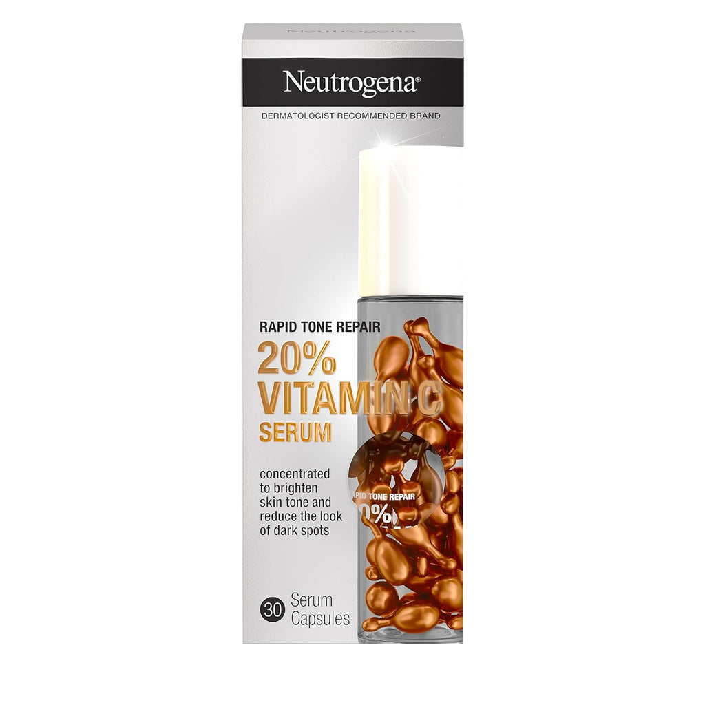Neutrogena - Cápsulas de brillo de suero para renovación rápida del...