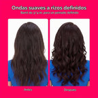 Rizador Conair doble cerámica | Rizador de pelo para espirales suav...