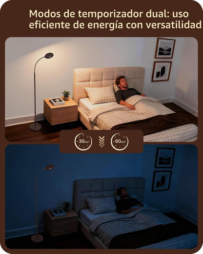 EDISHINE Lámpara de pie LED moderna 1300LM Lámparas de pie para sal...