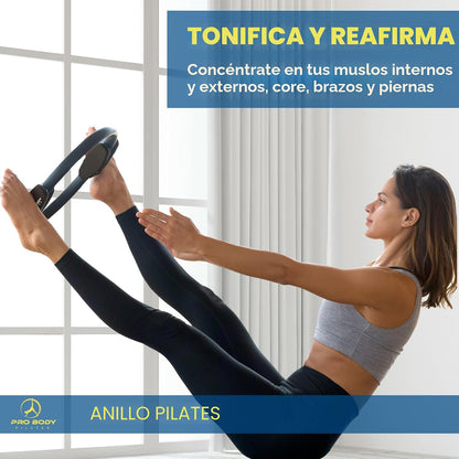 ProBody Pilates Círculo de Fitness \u2013 Anillo de Pilates de 14 P...