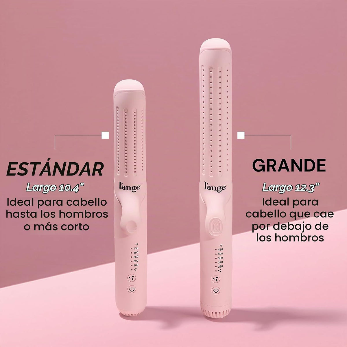 L'Ange Hair Le Duo - Moldeador de flujo de aire estándar de 360...