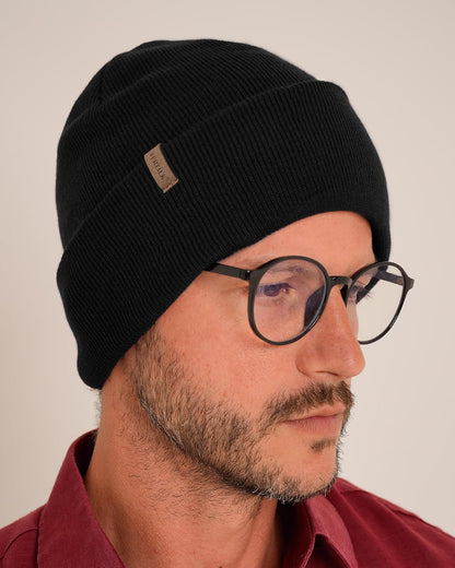 FURTALK Gorro para Hombres y Mujeres con Puños Tejido Grueso Unisex...