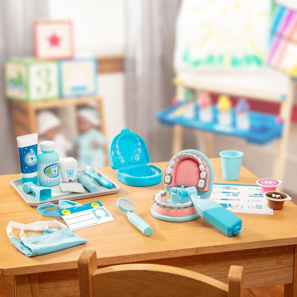 Melissa &amp; Doug - Juego de dentista Super Smile con conjunto de...