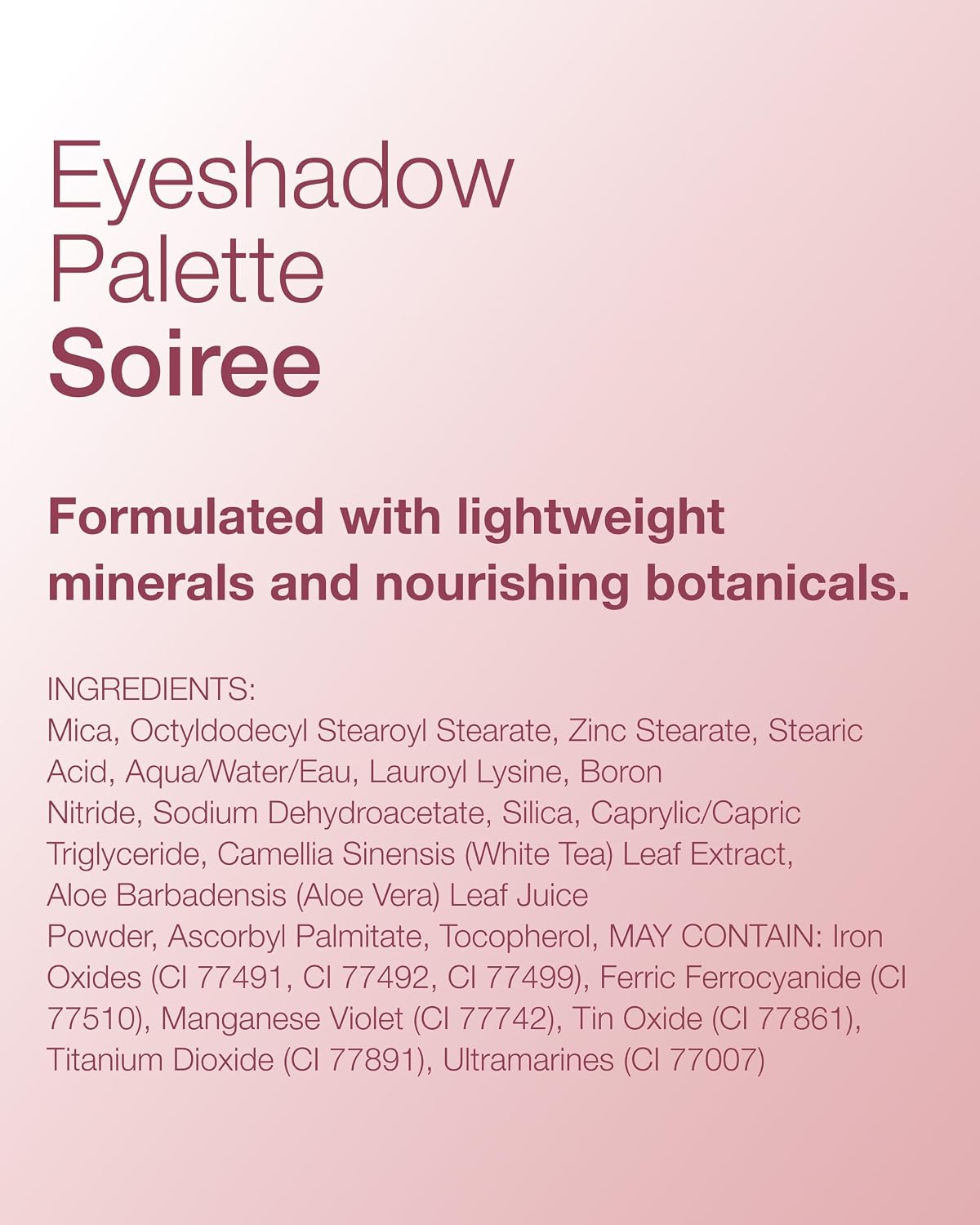 Mineral Fusion Paleta de sombras de ojos (velada) | Maquillaje de o...