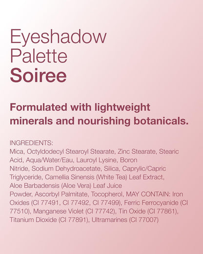 Mineral Fusion Paleta de sombras de ojos (velada) | Maquillaje de o...