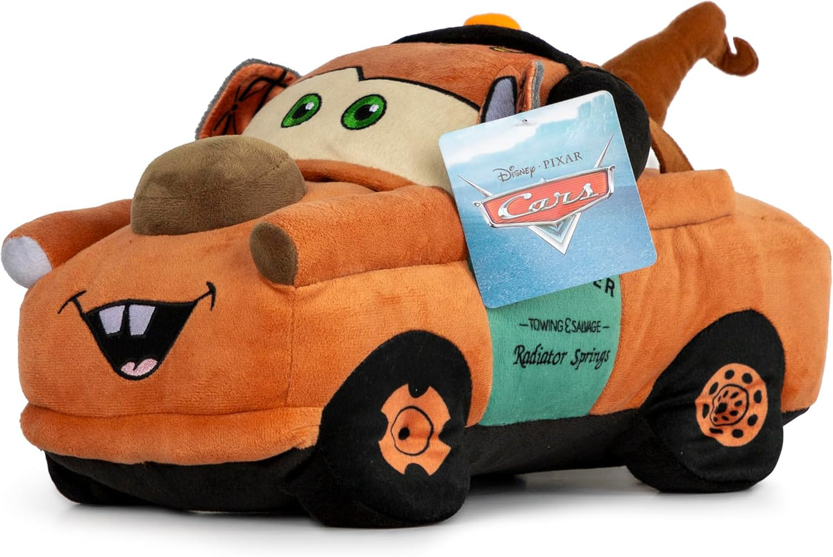 Disney Pixar Cars Tow Mater - Almohada de felpa para niños, color m...