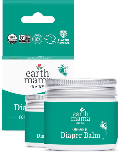 Earth Mama Bálsamo orgánico para pañales de 2 onzas | Crema de paña...