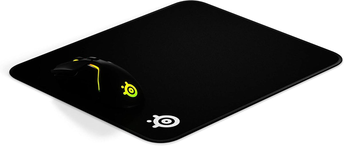 SteelSeries QcK - Alfombrilla de mouse para juegos, tela de borde c...