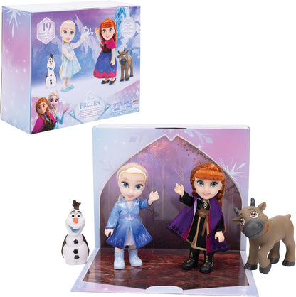 Disney Frozen Elsa &amp; Anna - Muñecas y figuras de juguete, 19 pi...