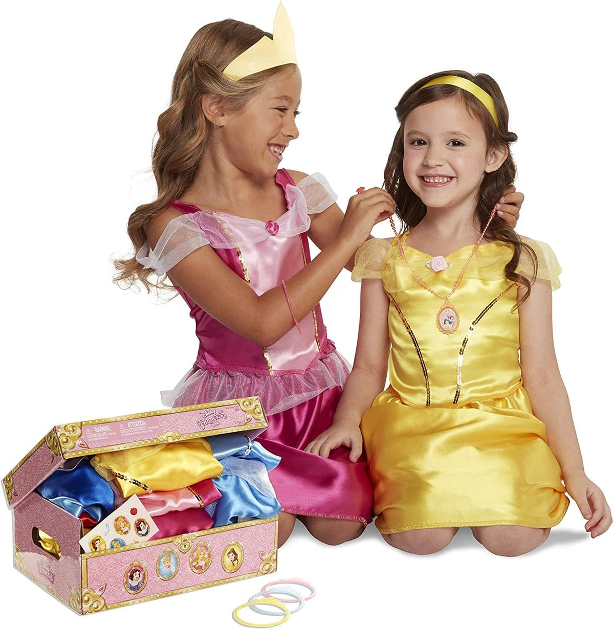 Disney Princess Baúl de Disfraces Deluxe 21 Piezas con Licencia Ofi...