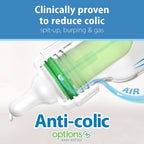 Dr. Brown's Anti-Colic Options+ Bomba de mama a biberón y juego...