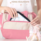 YOPCDJ Set de 5 Bolsas Organizadoras para Mochila de Pañales, Bolsa...