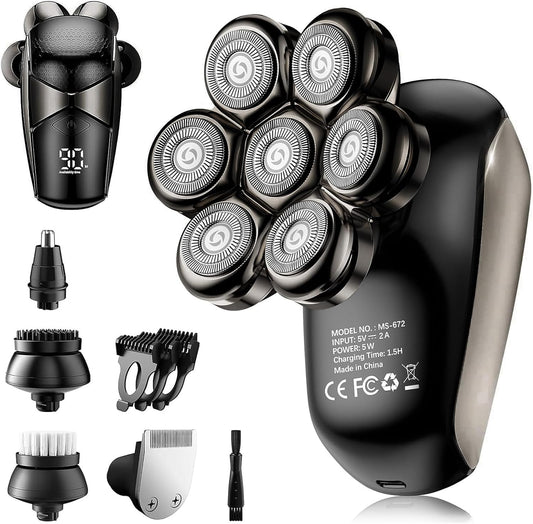 SHPAVVER - Afeitadoras de cabeza para hombres calvos: maquinilla de...