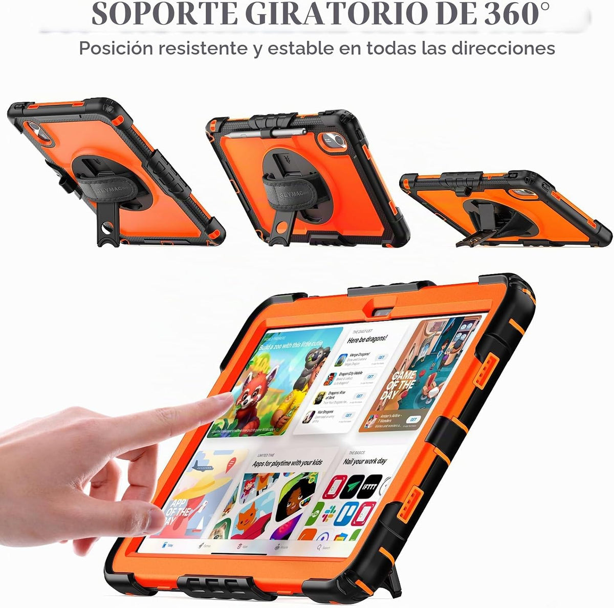 SEYMAC stock Funda para tablet Lenovo Idea Tab de 11 pulgadas\/M11...