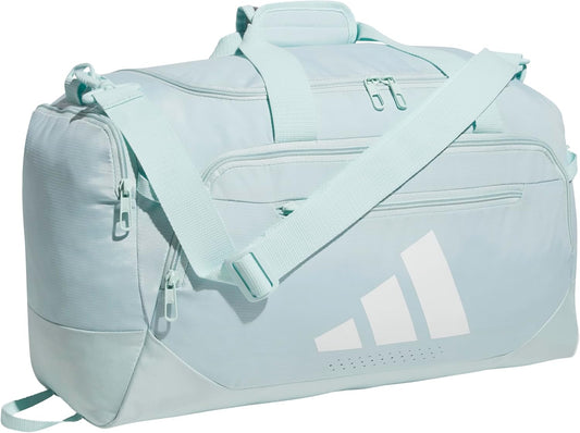 adidas Defender - Maleta deportiva, verde menta halo\/blanco, OSFA...