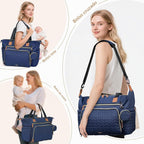 Tonyeee Bolso de Pañales, Grandes Bolsas de Pañales para Bebés Impe...