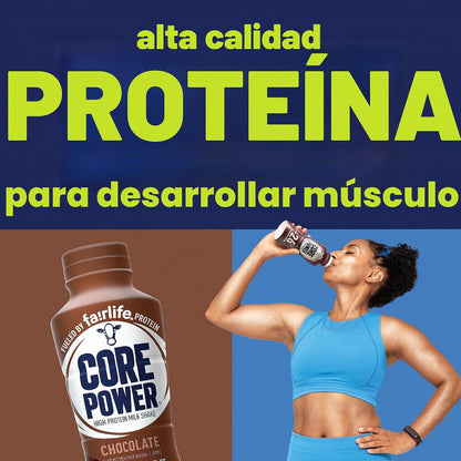 Fairlife Core Power - Batidos de leche de proteína de 0.92 oz, list...