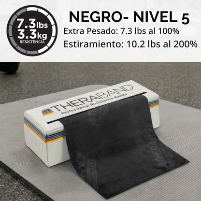 Theraband Professional Bandas de Resistencia de látex para ejercici...
